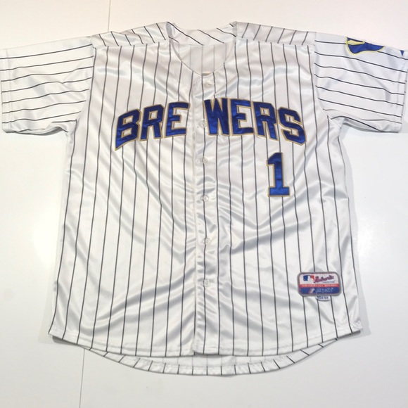 majestic brewers jersey